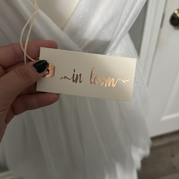 Tessa Tiered Tulle Tank Dress- White- Medium - Picture 9 of 10